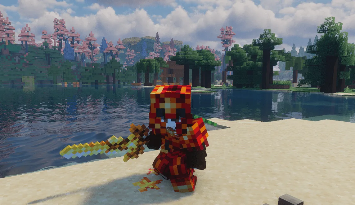 Huanle's Weapons — скриншот 1 (Моды, Minecraft)