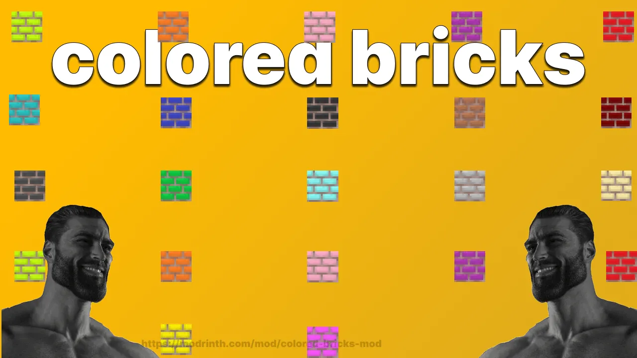 Colored Bricks, Моды, Minecraft