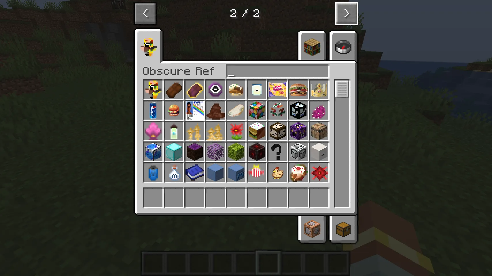 Obscure References, Моды, Minecraft