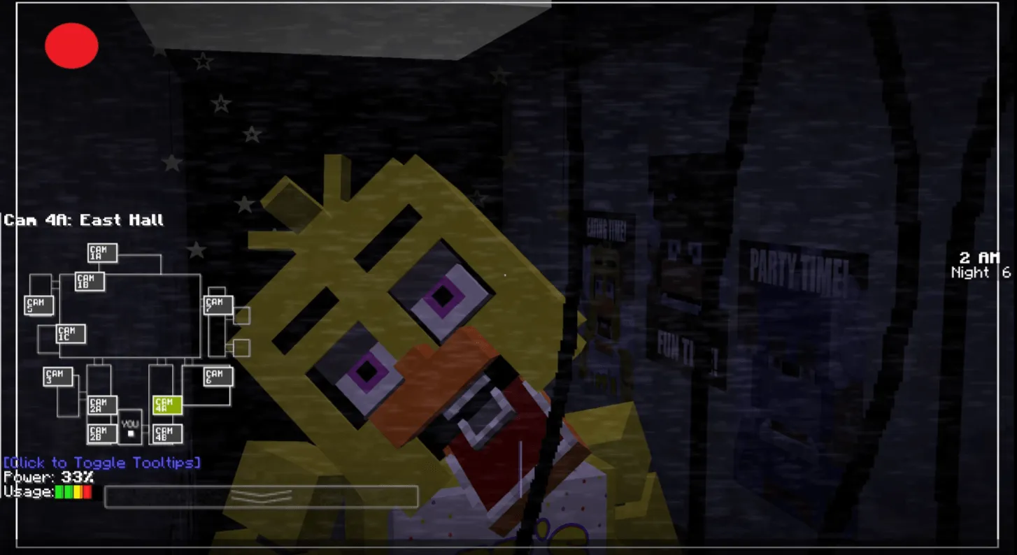 Five Nights at Freddy's 1 | Real Gameplay — скриншот 4 (Карты, Minecraft)
