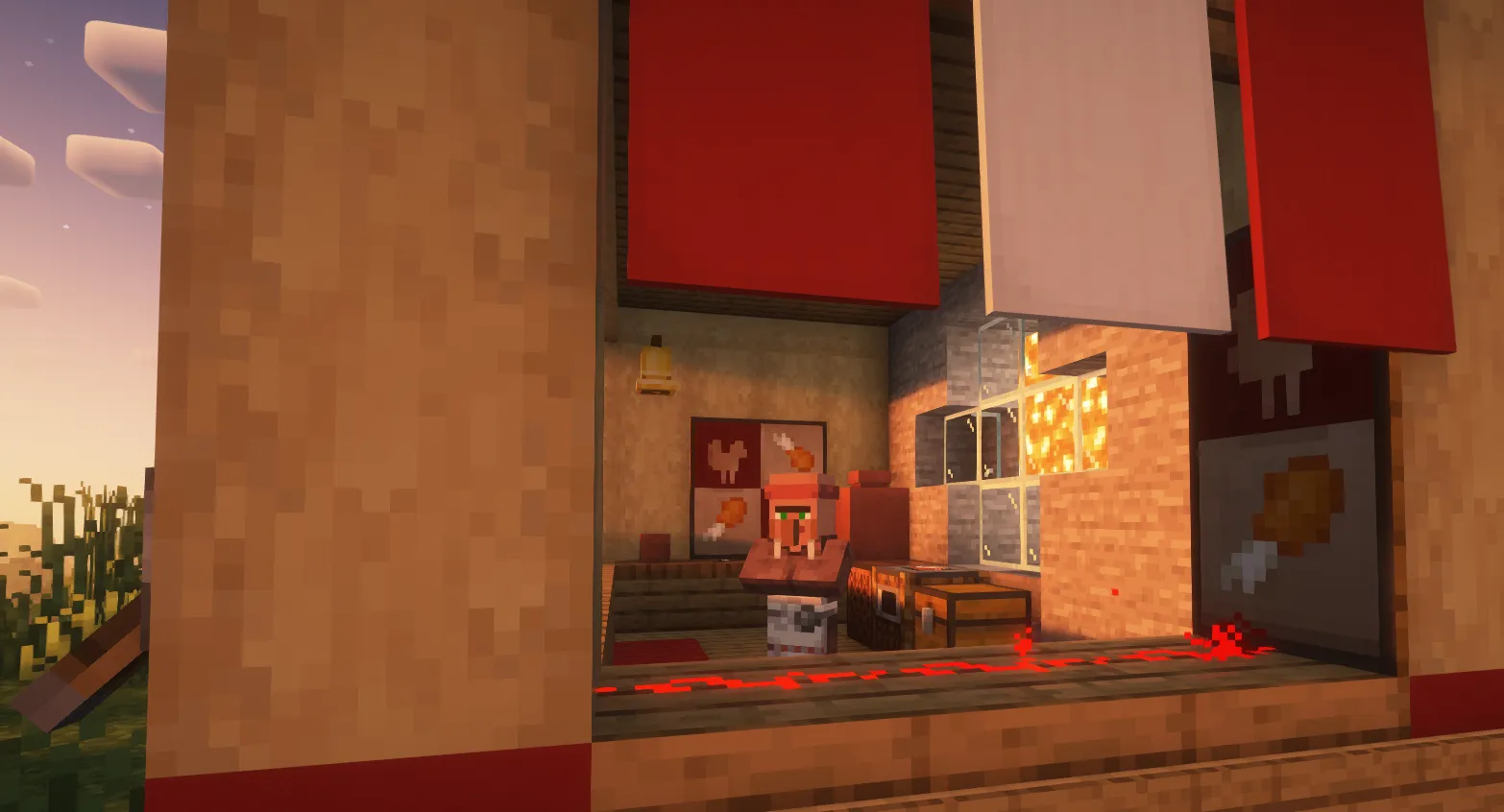 Lava Chicken Shop, Моды, Minecraft