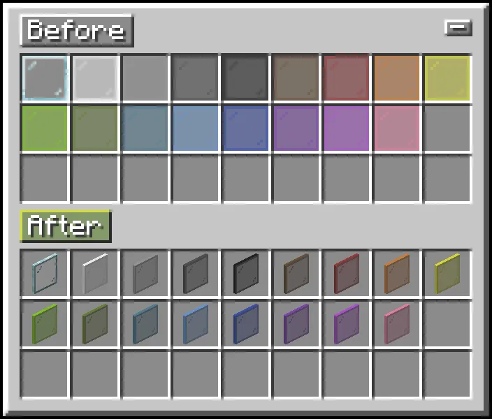 Item Model Consistency, Текстуры, Minecraft