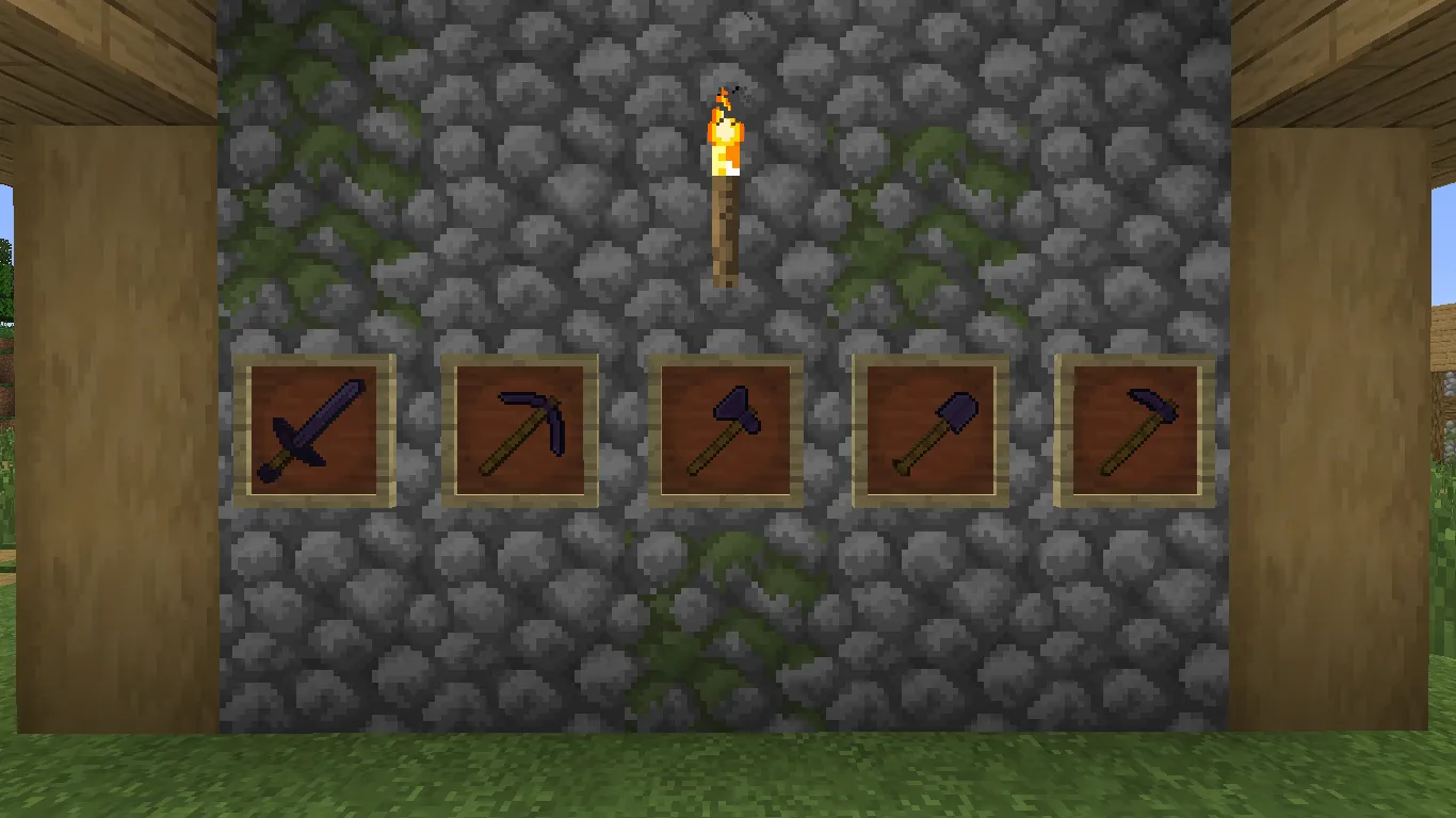 Vanilla Toolsets Faithful x32 Add-on — скриншот 2 (Текстуры, Minecraft)