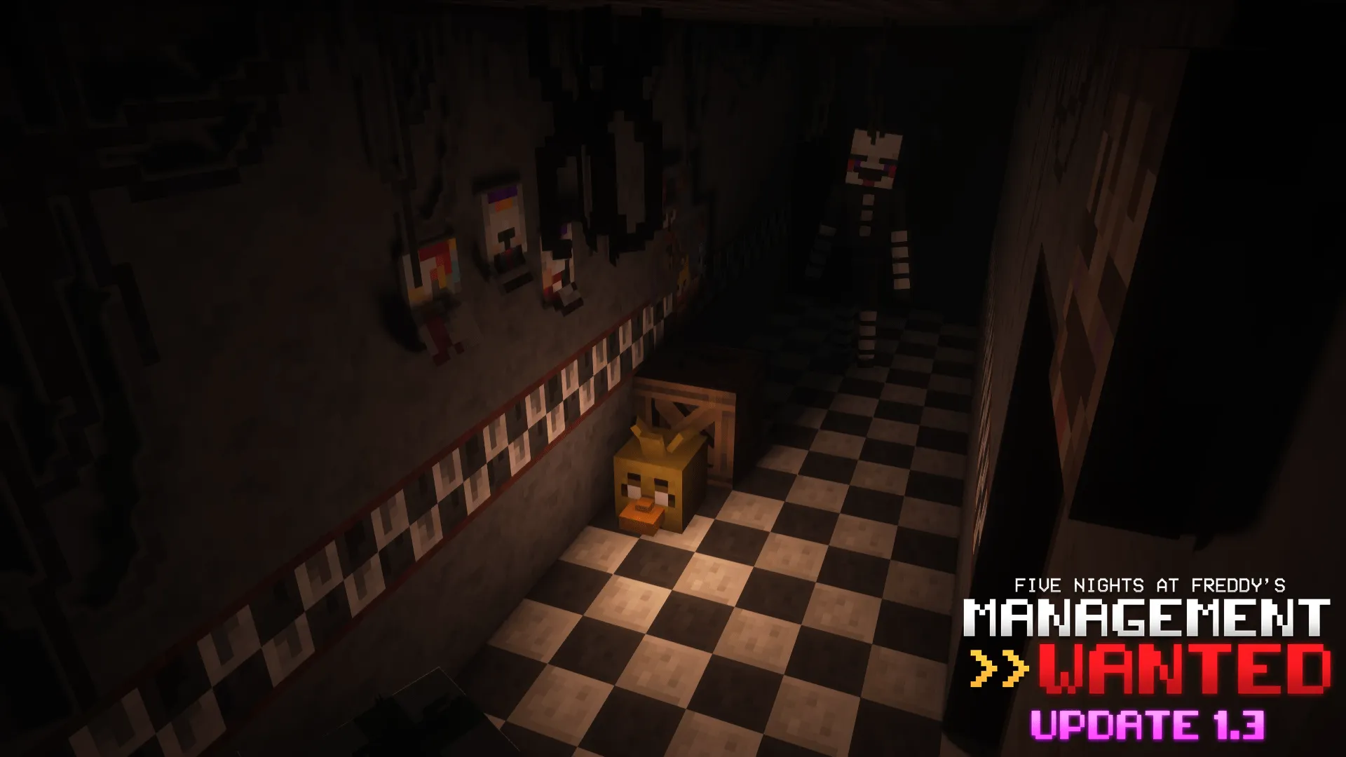 Five Nights at Freddy's: Management Wanted | FNAF MW, Моды, Minecraft