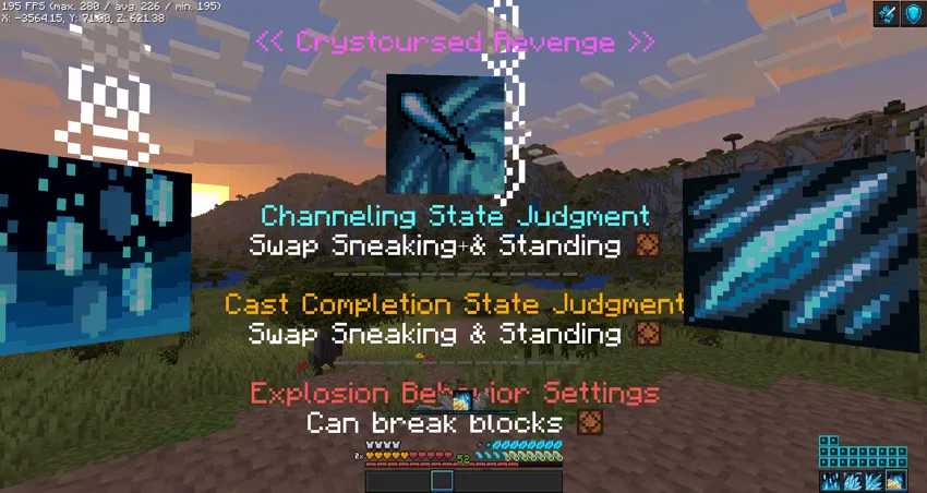 Crystcursed Dragon (Dragon Survival Add-On), Моды, Minecraft