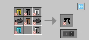 black gear and armor, Моды, Minecraft