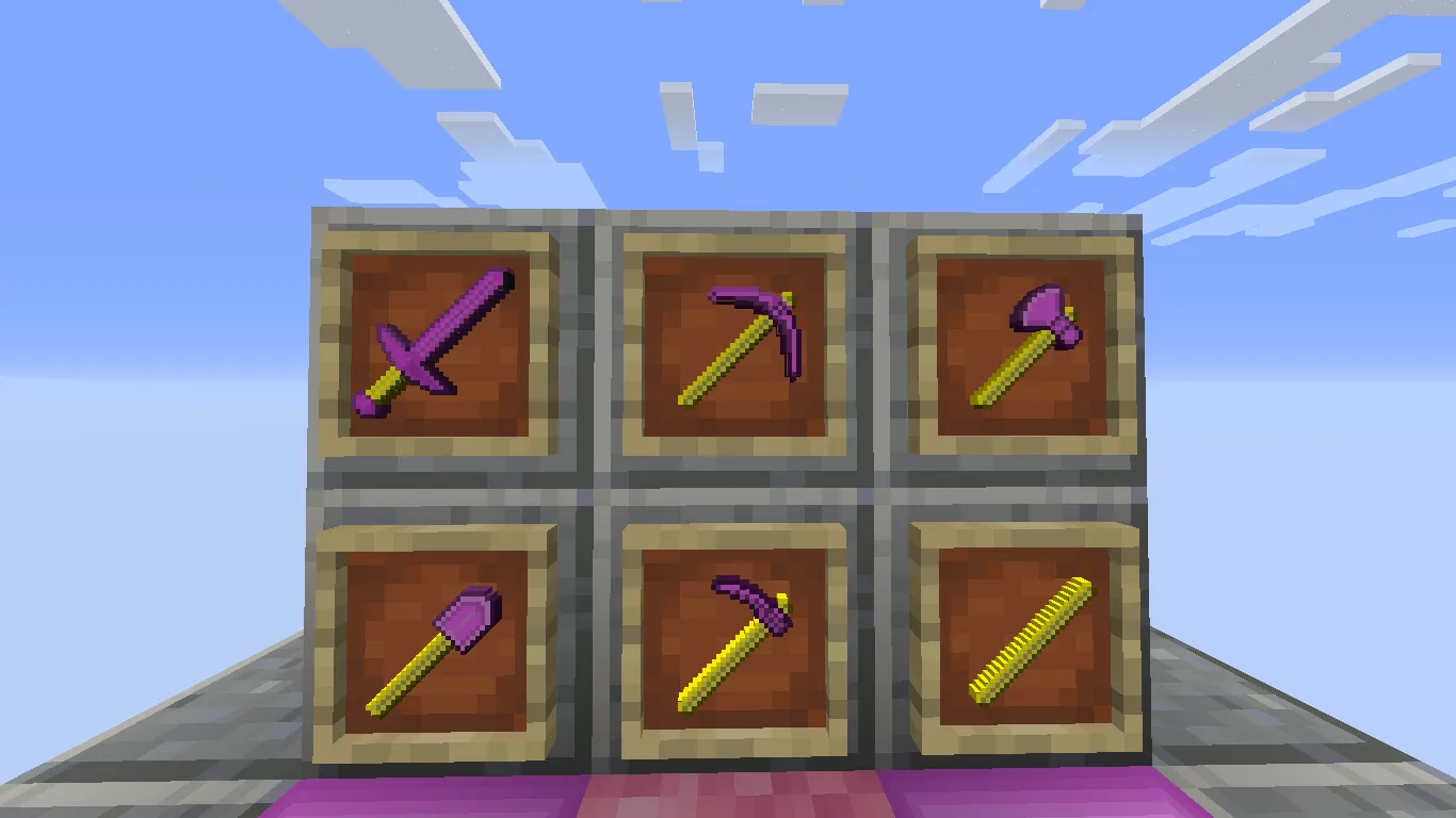 Pink Crystal, Моды, Minecraft