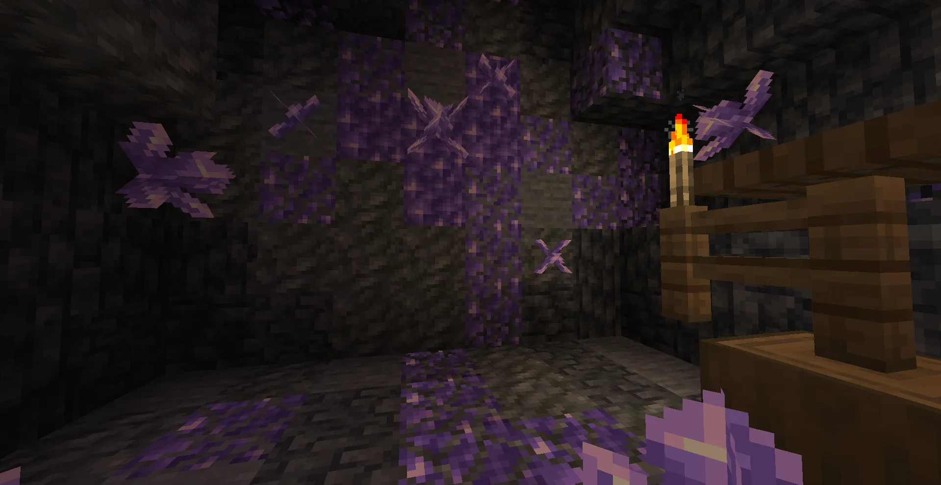The Amethyst Infection — скриншот 2 (Моды, Minecraft)