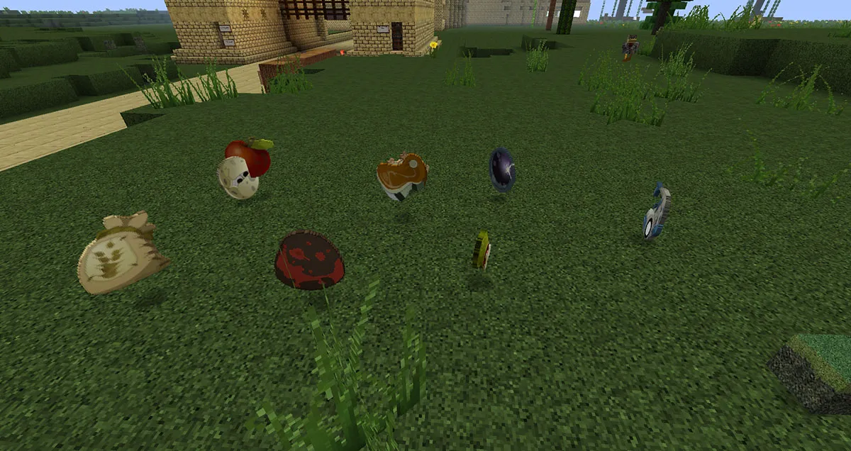 Elements RPG 64x64 W/Soundpack — скриншот 4 (Текстуры, Minecraft)
