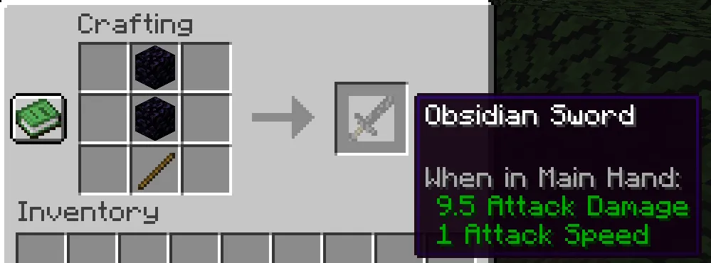 Obsidian Armor & Tools Pack — скриншот 14 (Моды, Minecraft)