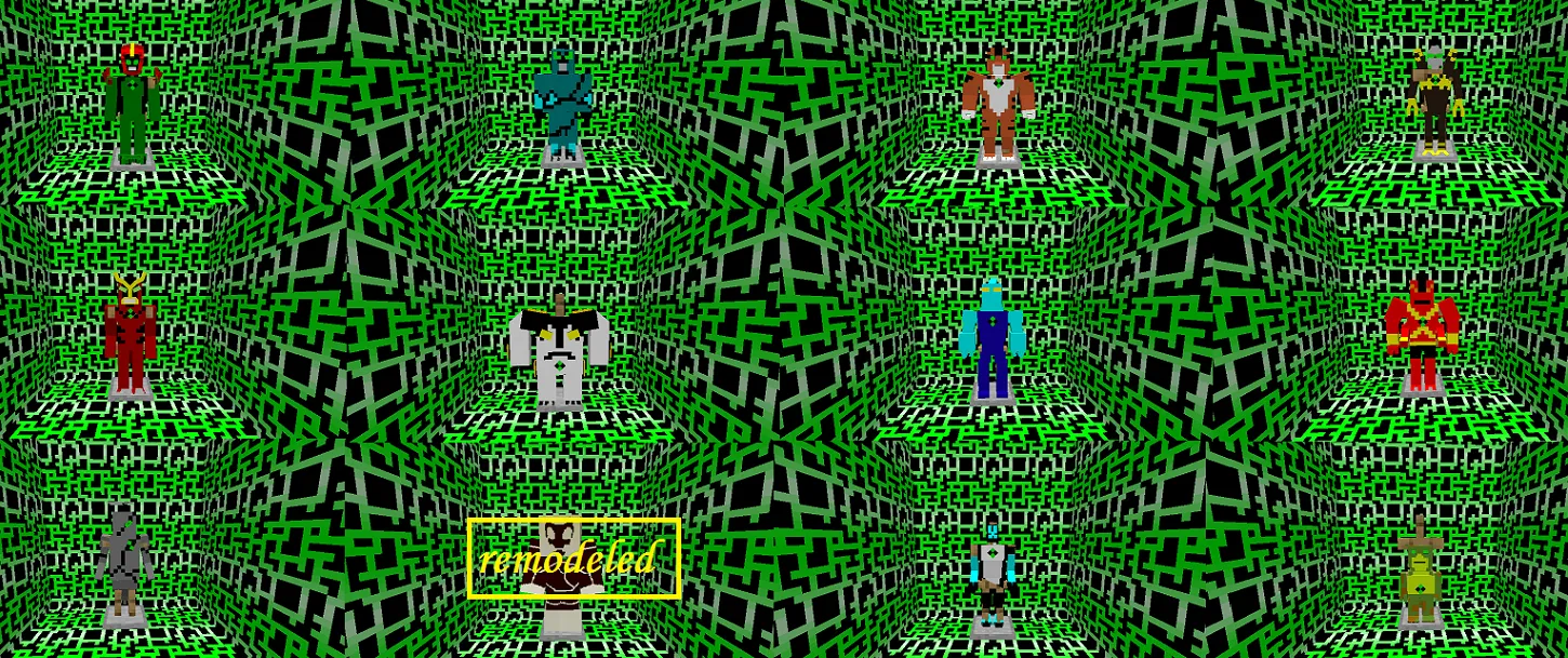 Classic Ben 10, Моды, Minecraft