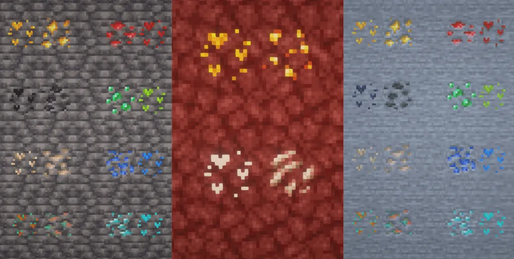Heart Ore — скриншот 1 (Текстуры, Minecraft)