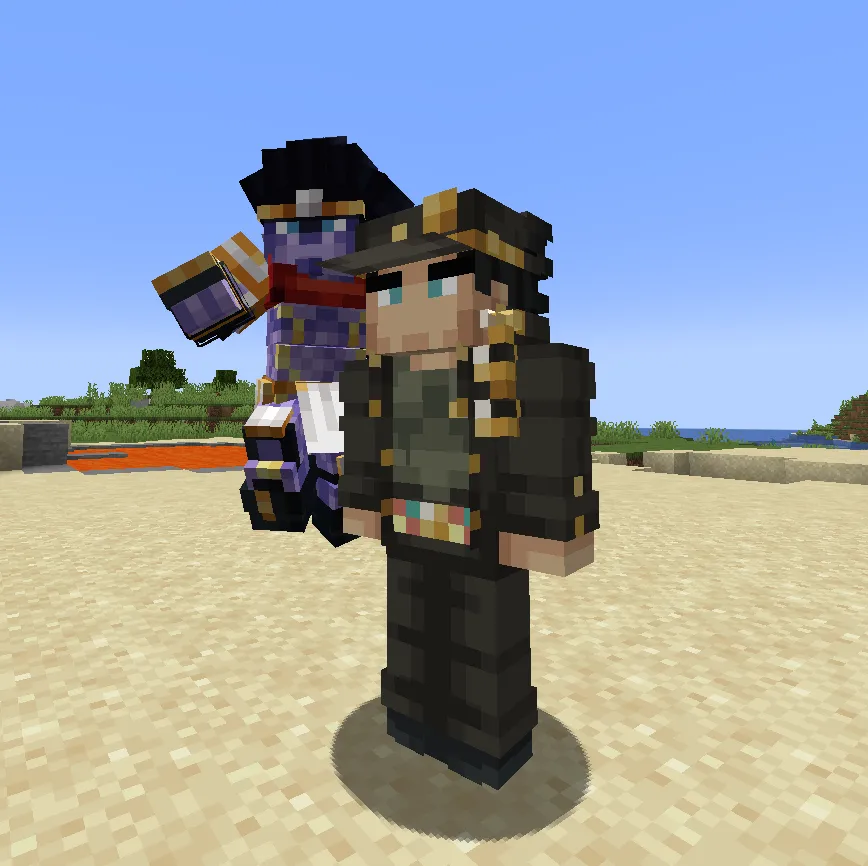 JoJo: Winds of Requiem — скриншот 6 (Моды, Minecraft)