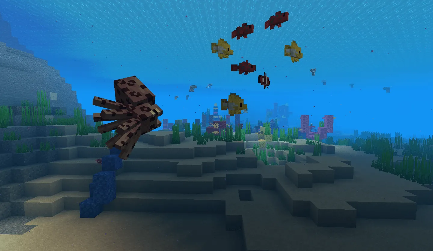 some cephalopods — скриншот 5 (Текстуры, Minecraft)