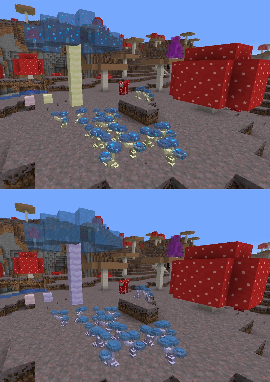 BYG 3D, Текстуры, Minecraft