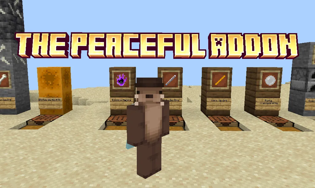 The Peaceful Addon — скриншот 1 (Аддоны, Minecraft)
