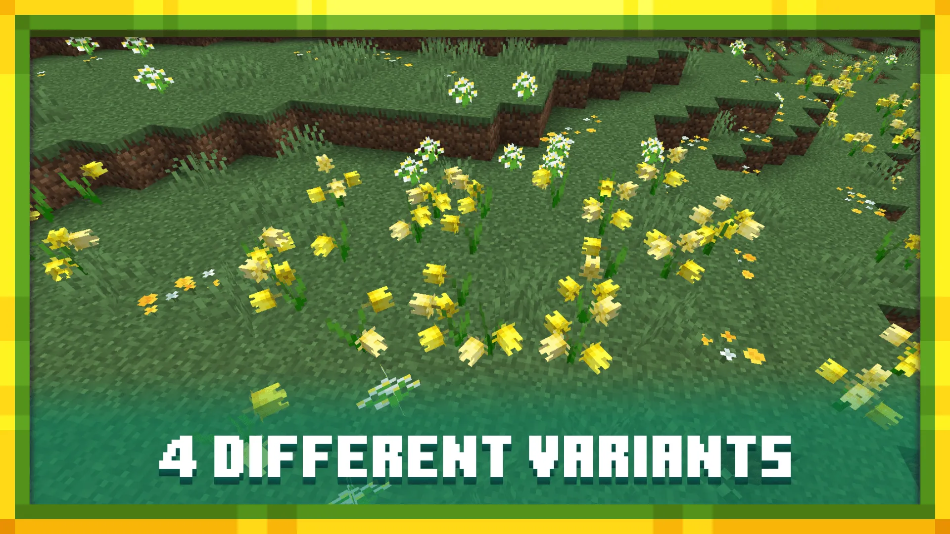 Daffodils — скриншот 1 (Текстуры, Minecraft)