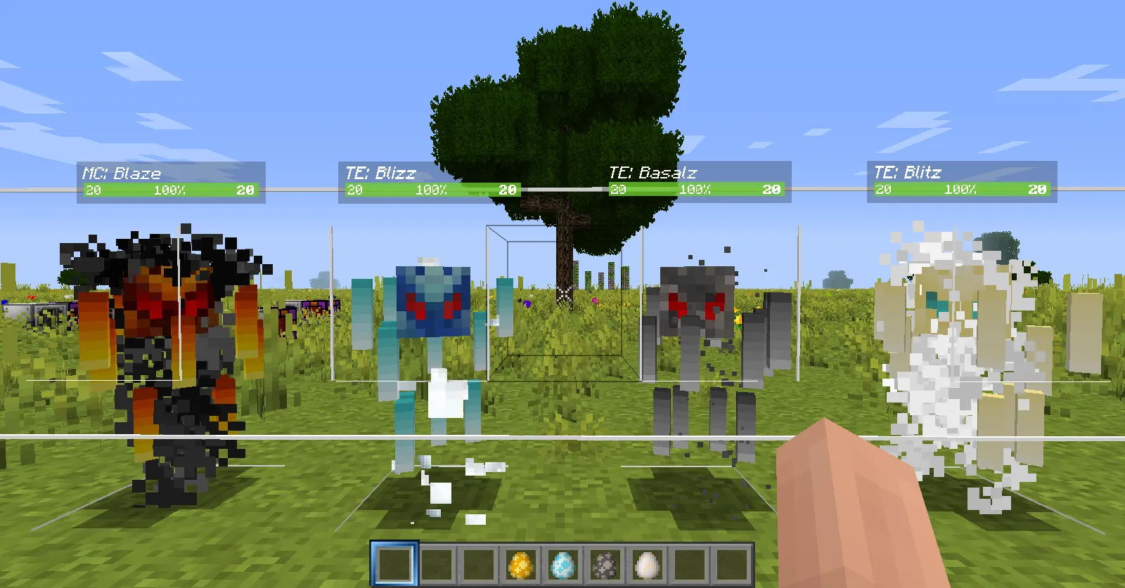 Fryo's Lost Grounds, Текстуры, Minecraft