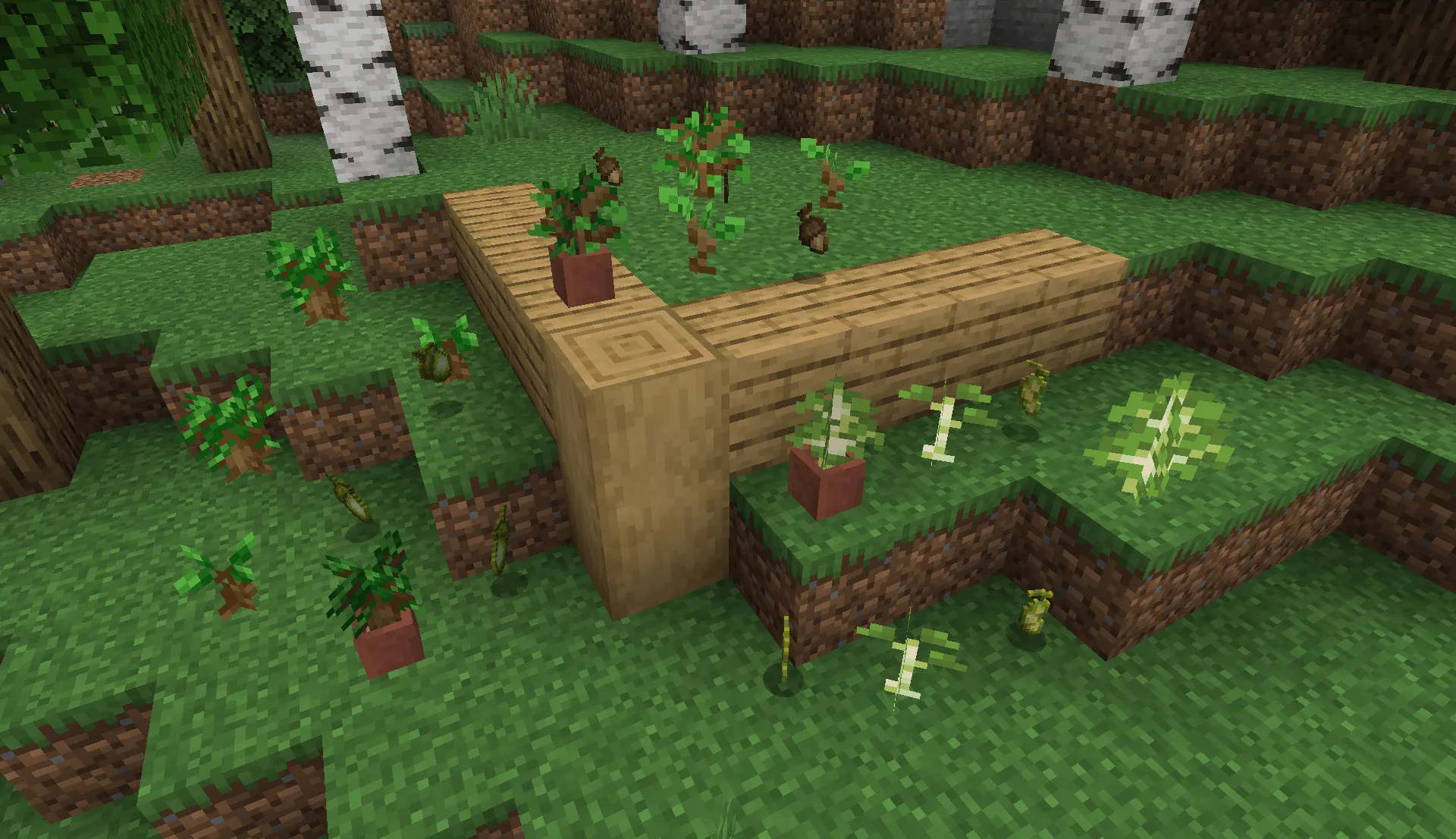Seedy Saplings — скриншот 3 (Текстуры, Minecraft)