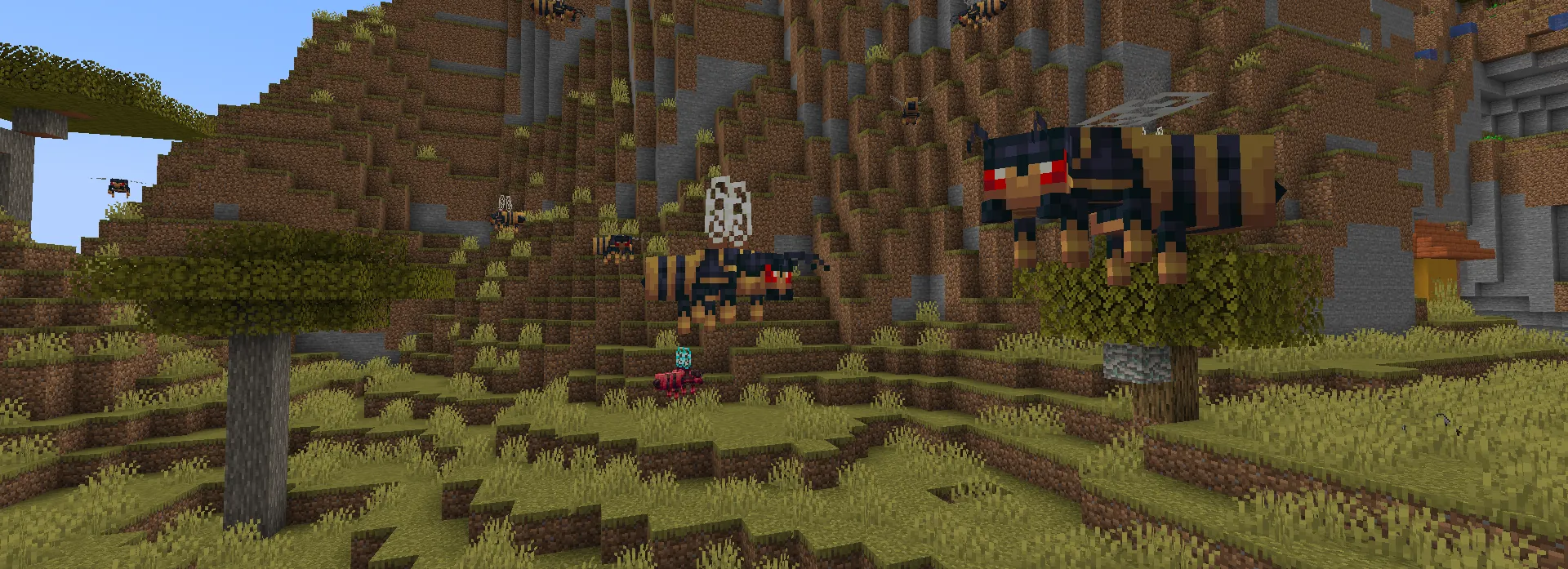 Dangerous Wasps, Моды, Minecraft