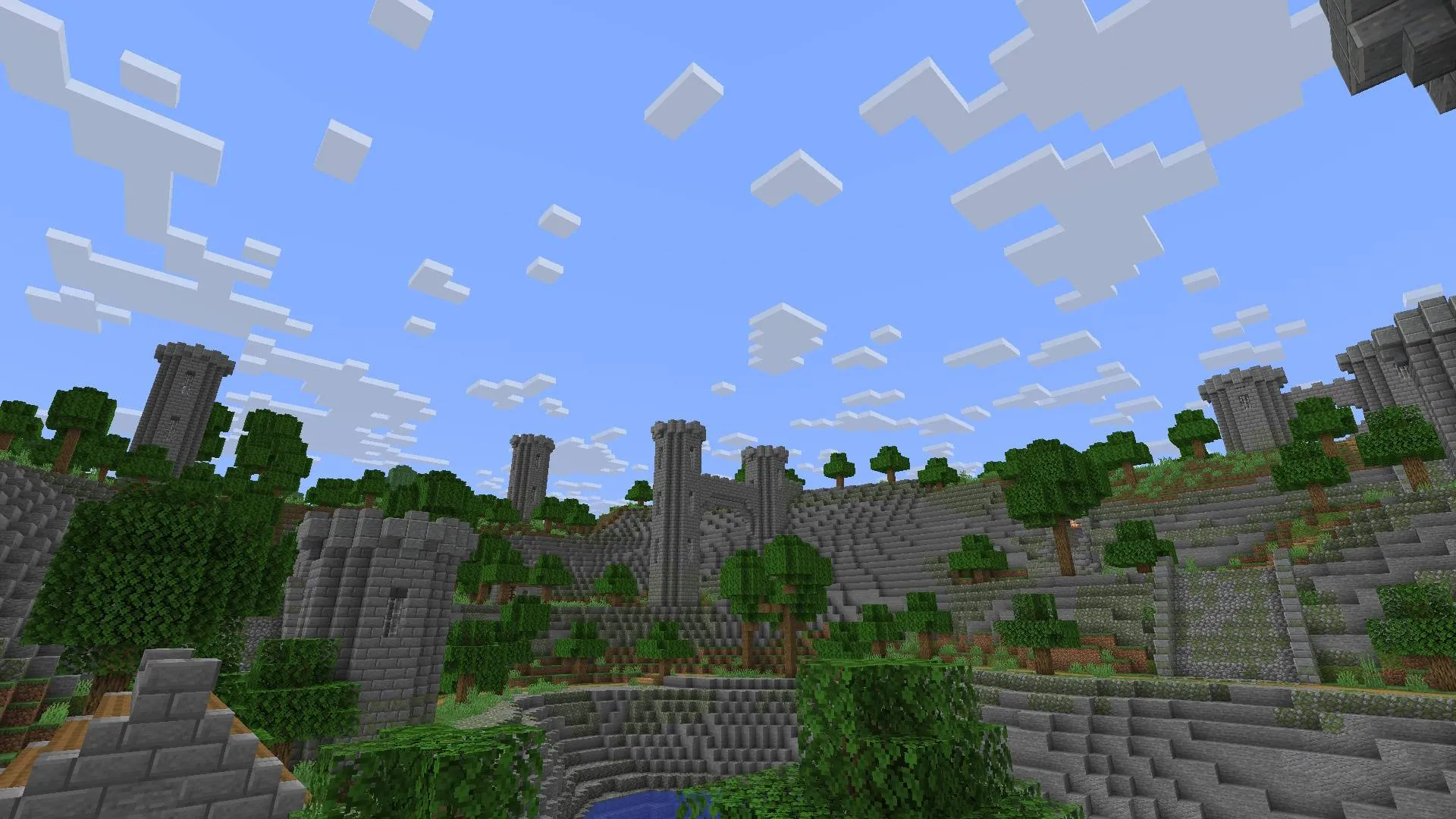Classic Clouds — скриншот 3 (Текстуры, Minecraft)