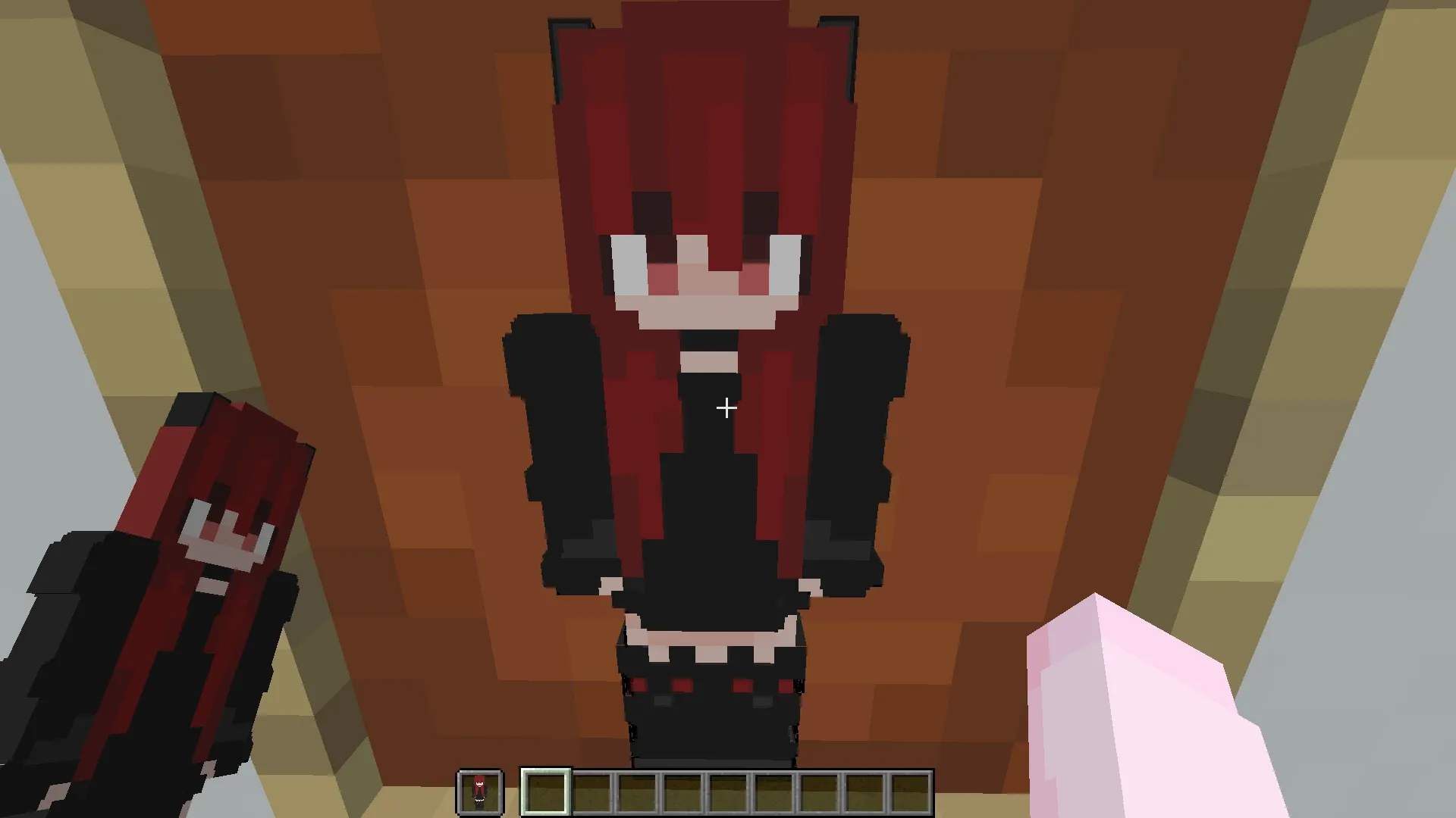 Goth gf Totem of Undying — скриншот 2 (Текстуры, Minecraft)