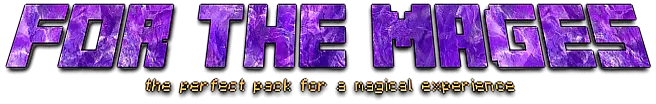 For the Mages — скриншот 1 (Модпаки, Minecraft)
