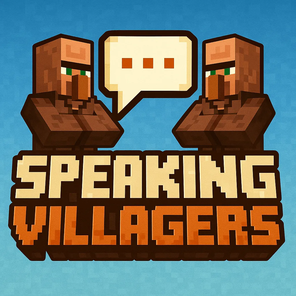 Speaking Villagers - ChatGPT and TTS, Моды, Minecraft