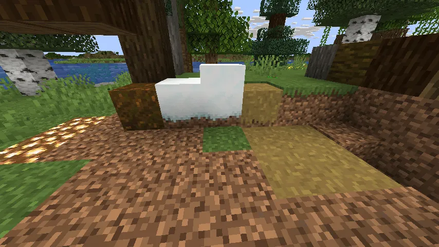 Lz Dirt Without Rocks — скриншот 1 (Текстуры, Minecraft)