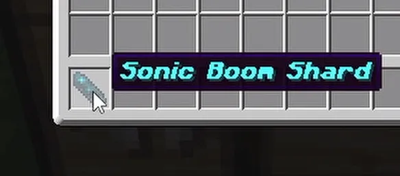 Sonic Boom Shard — скриншот 2 (Текстуры, Minecraft)