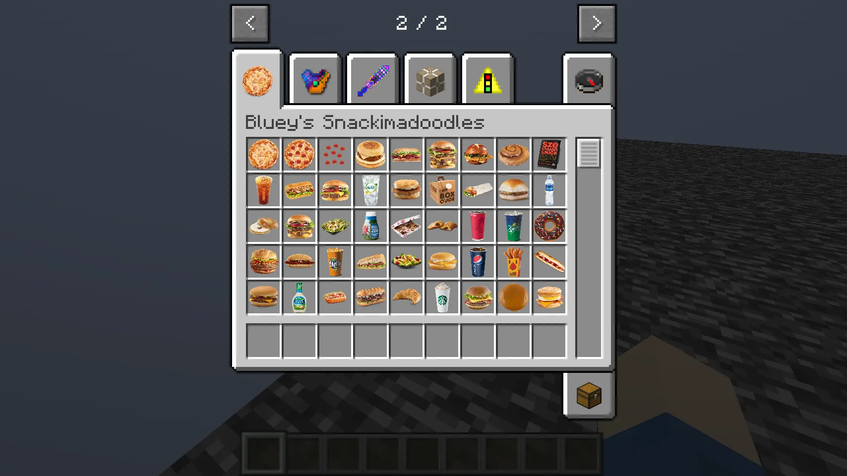Snackimadoodles, Моды, Minecraft