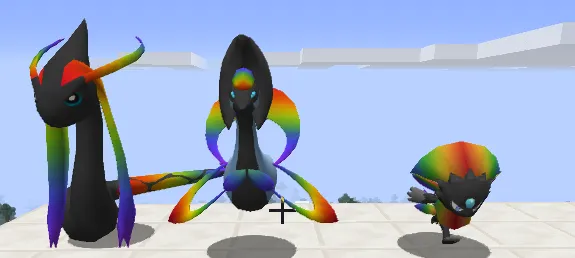 Missing Shiny Rainbow Forms! — скриншот 1 (Текстуры, Minecraft)