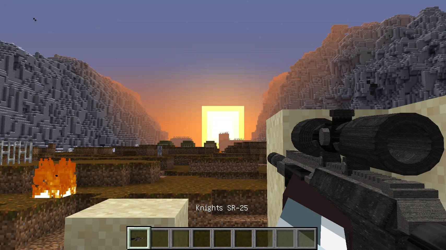 A.V.A - Alliance of Valiant Arms Guns, Моды, Minecraft