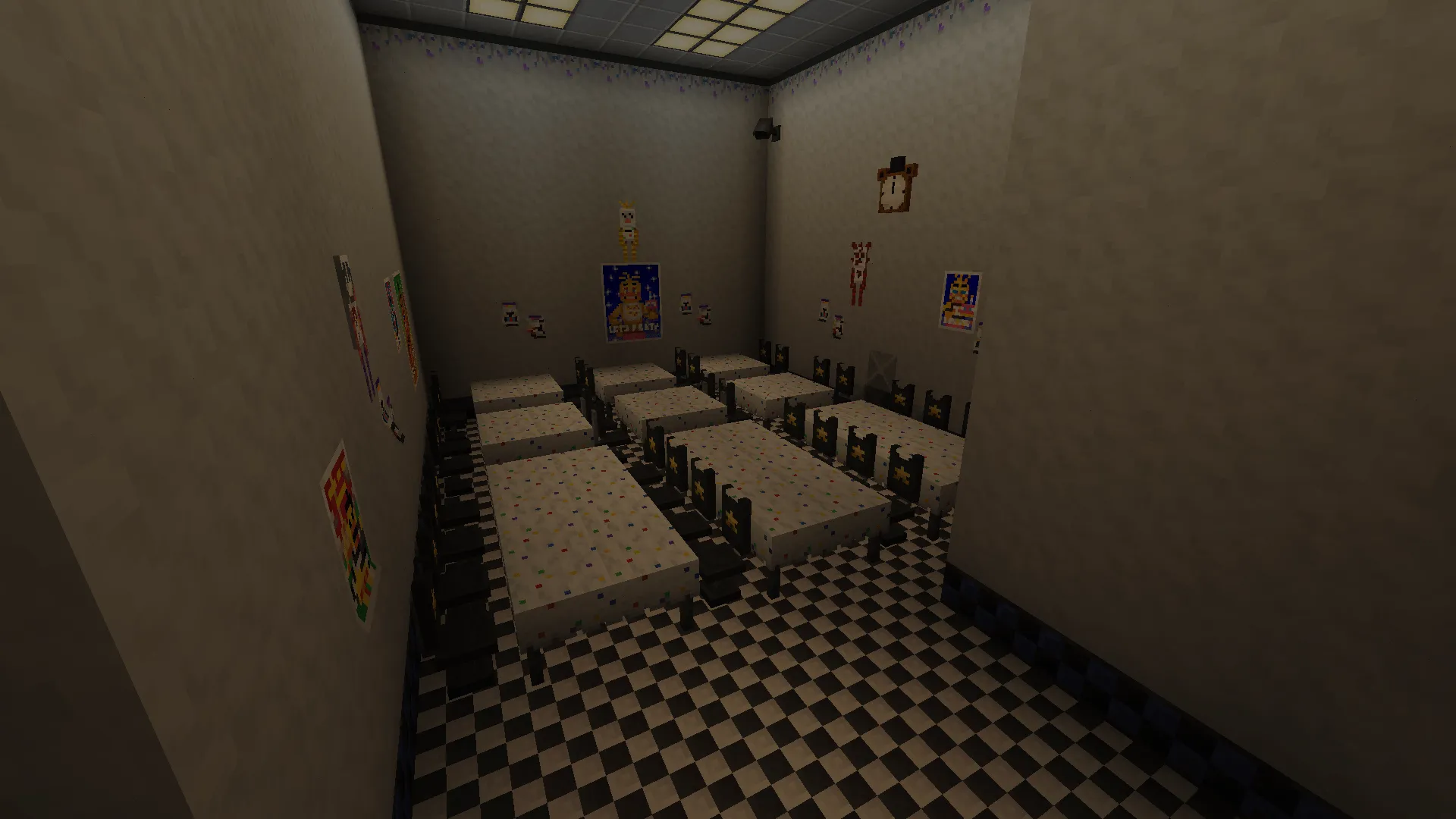 PenguinMinerGman's Custom FNAF 2 Pizzeria — скриншот 4 (Карты, Minecraft)