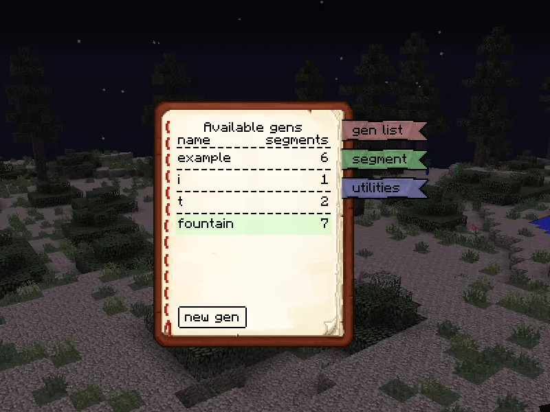 Customgen — скриншот 2 (Моды, Minecraft)