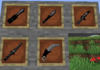 More Knives, Моды, Minecraft