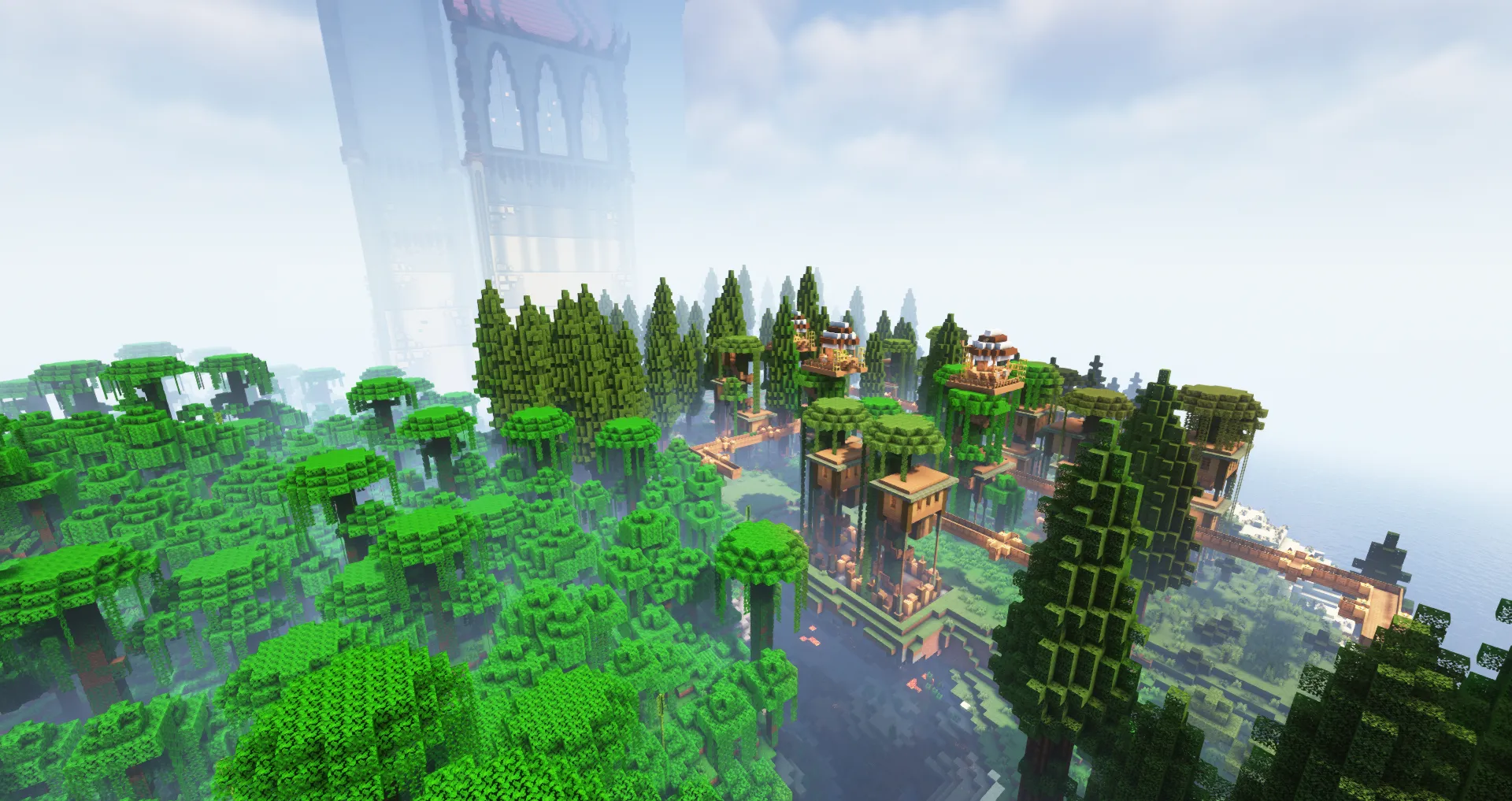 Castles and Conquest: Reforged! — скриншот 1 (Модпаки, Minecraft)
