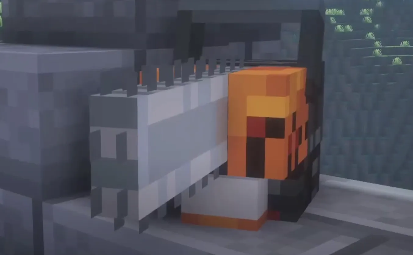 Chainsaw Head — скриншот 1 (Текстуры, Minecraft)