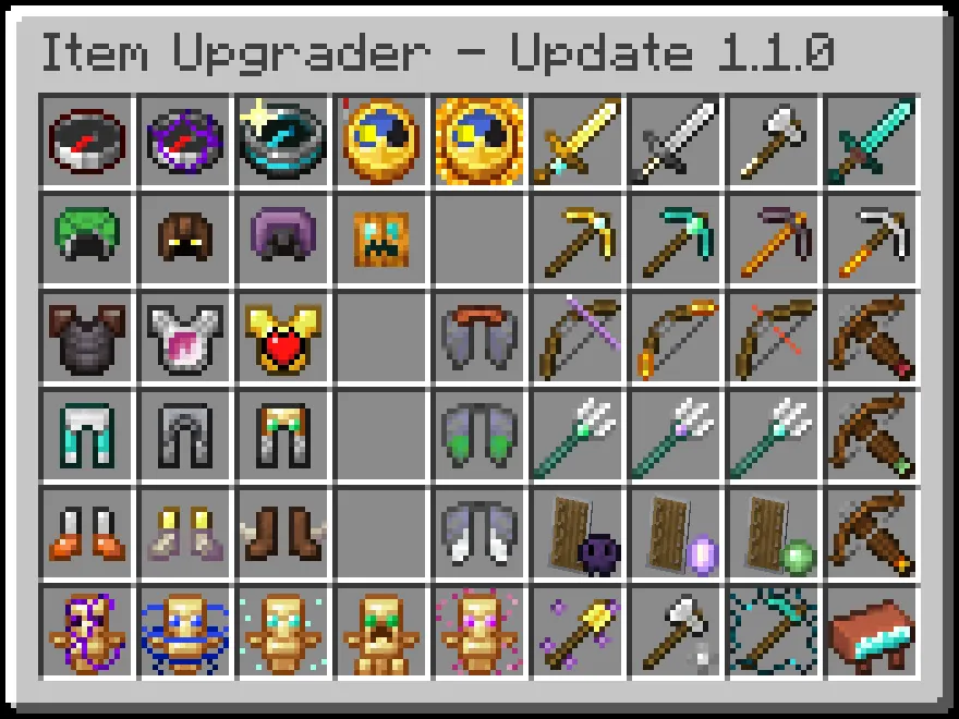 Item Upgrader, Моды, Minecraft