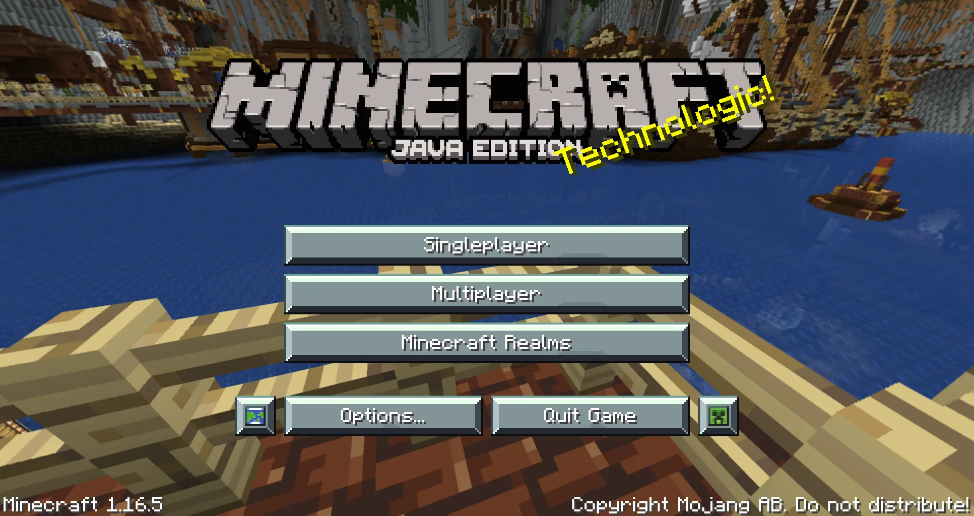 ToonCraft Resource Pack — скриншот 1 (Текстуры, Minecraft)