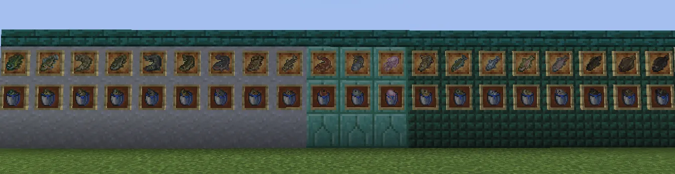 Primordial Sea, Текстуры, Minecraft