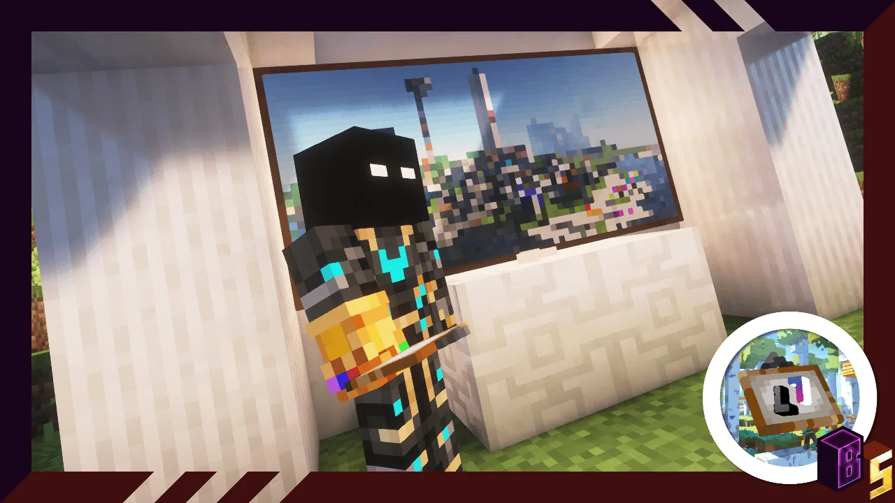 [BMS-SGA] Luminia Painting, Моды, Minecraft