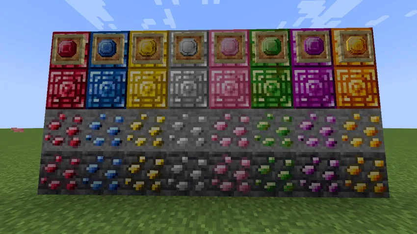 Levia's Corundums (Fantasy) — скриншот 1 (Моды, Minecraft)