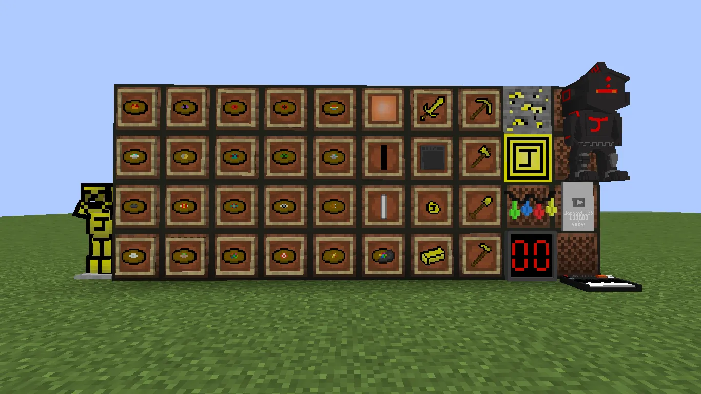 JachaelCraft, Моды, Minecraft