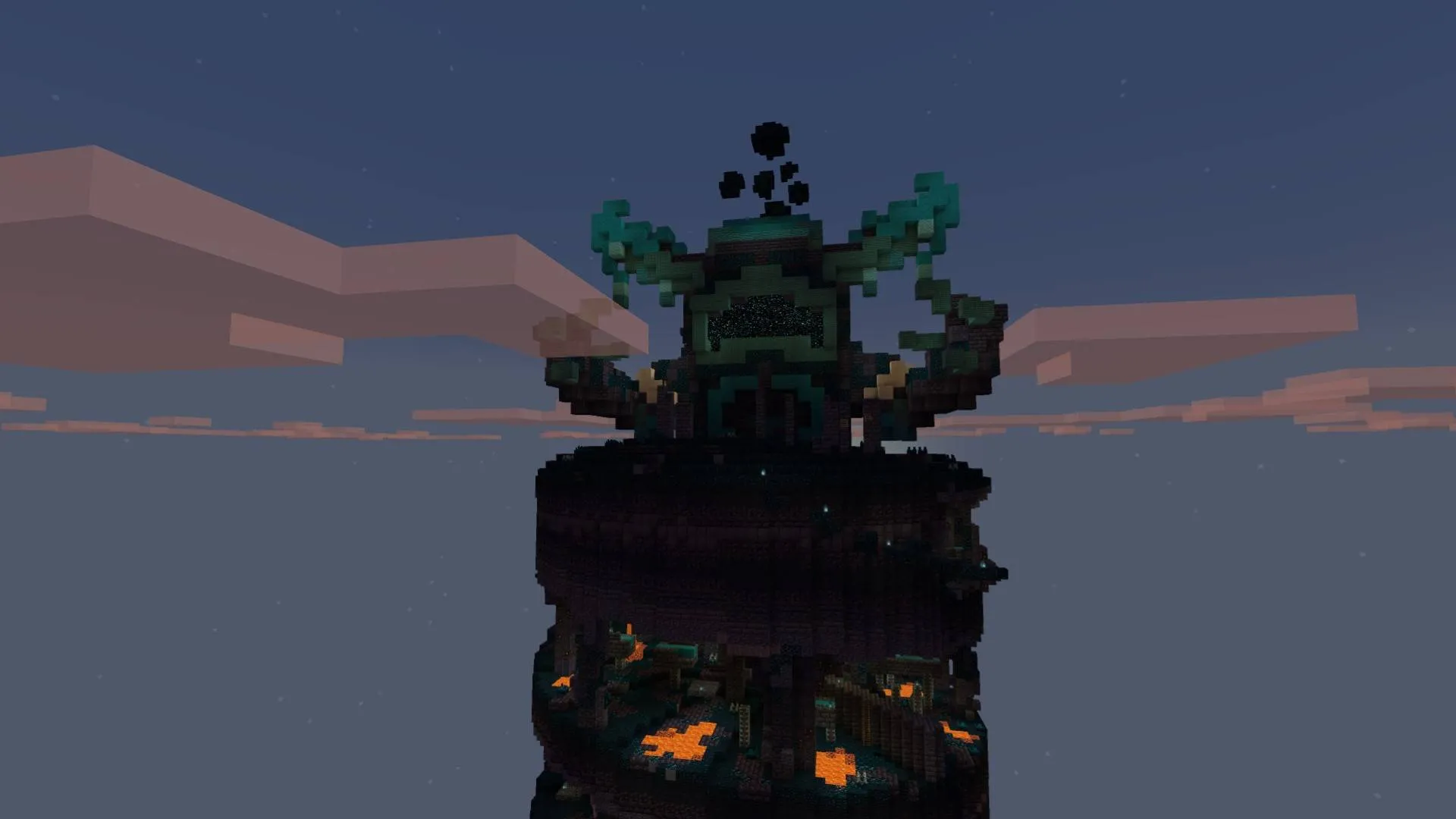 Warden Parkour, Карты, Minecraft