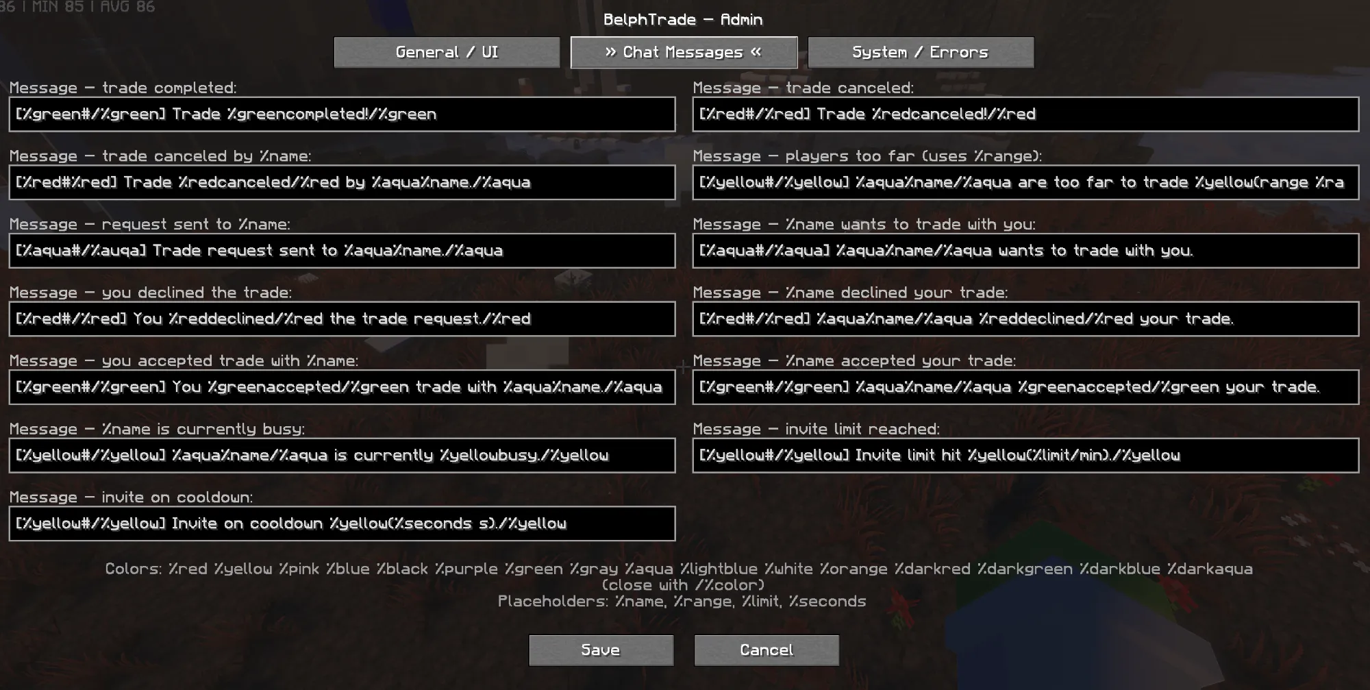 Belph Trade & Shops — скриншот 1 (Моды, Minecraft)
