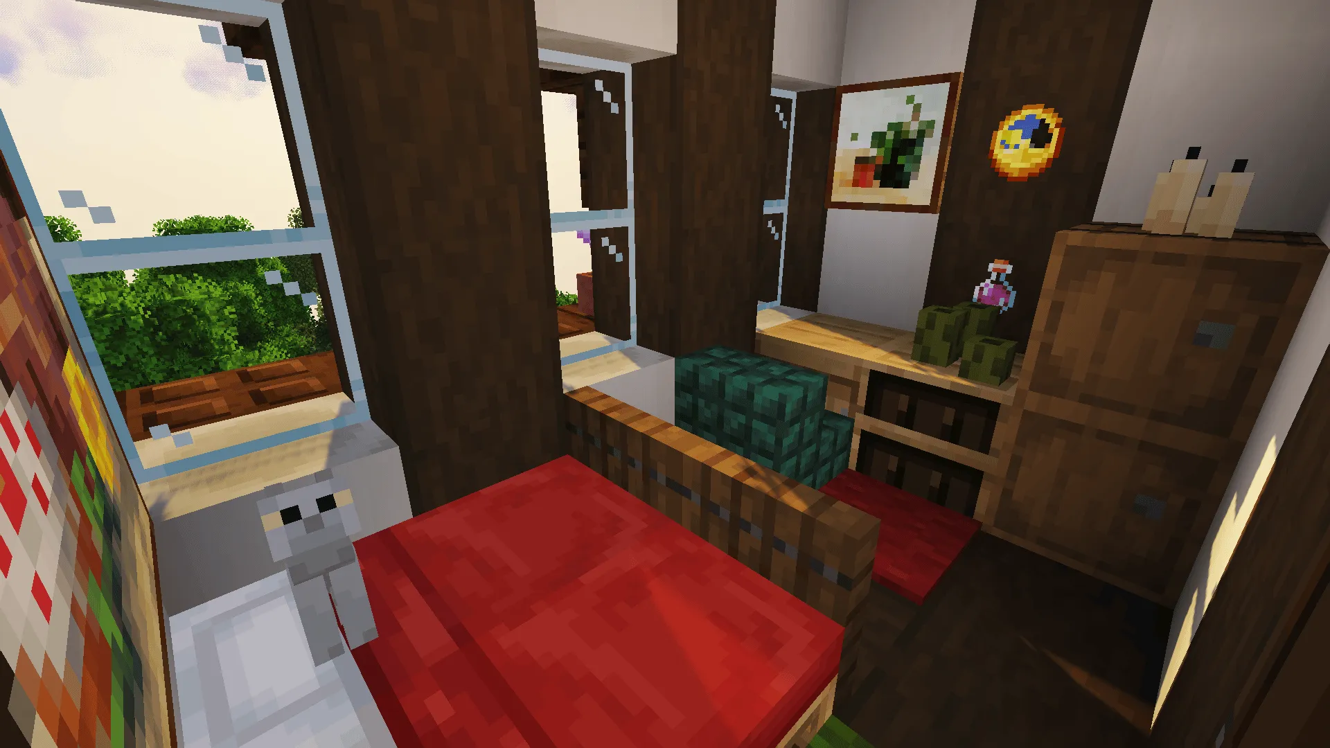 Germanic Style House (Default), Карты, Minecraft