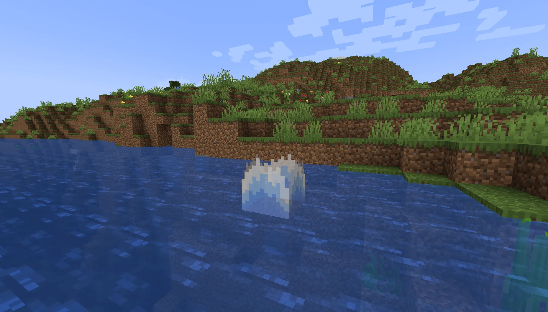 Water Splashes and Waves Surface, Текстуры, Minecraft
