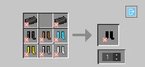 black gear and armor, Моды, Minecraft