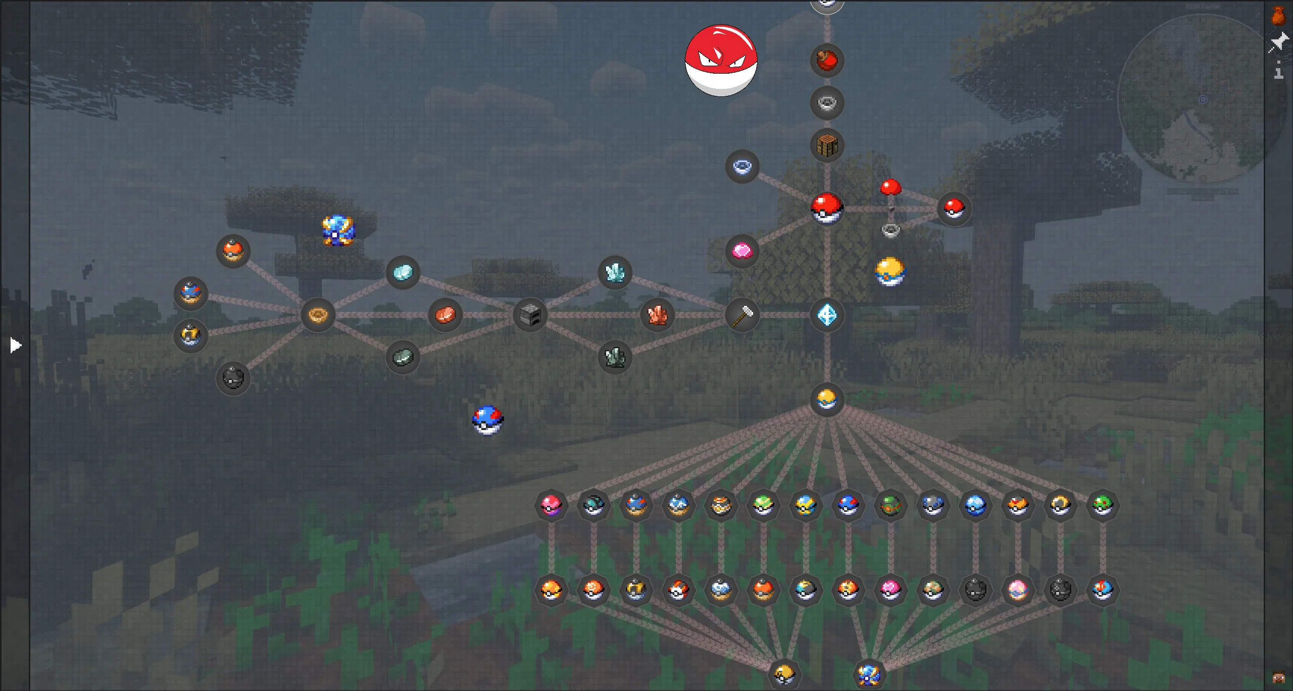 Immersive Pixelmon - A New Pokemon Era (with Distant Horizons, Pixelmon & Quests), Модпаки, Minecraft